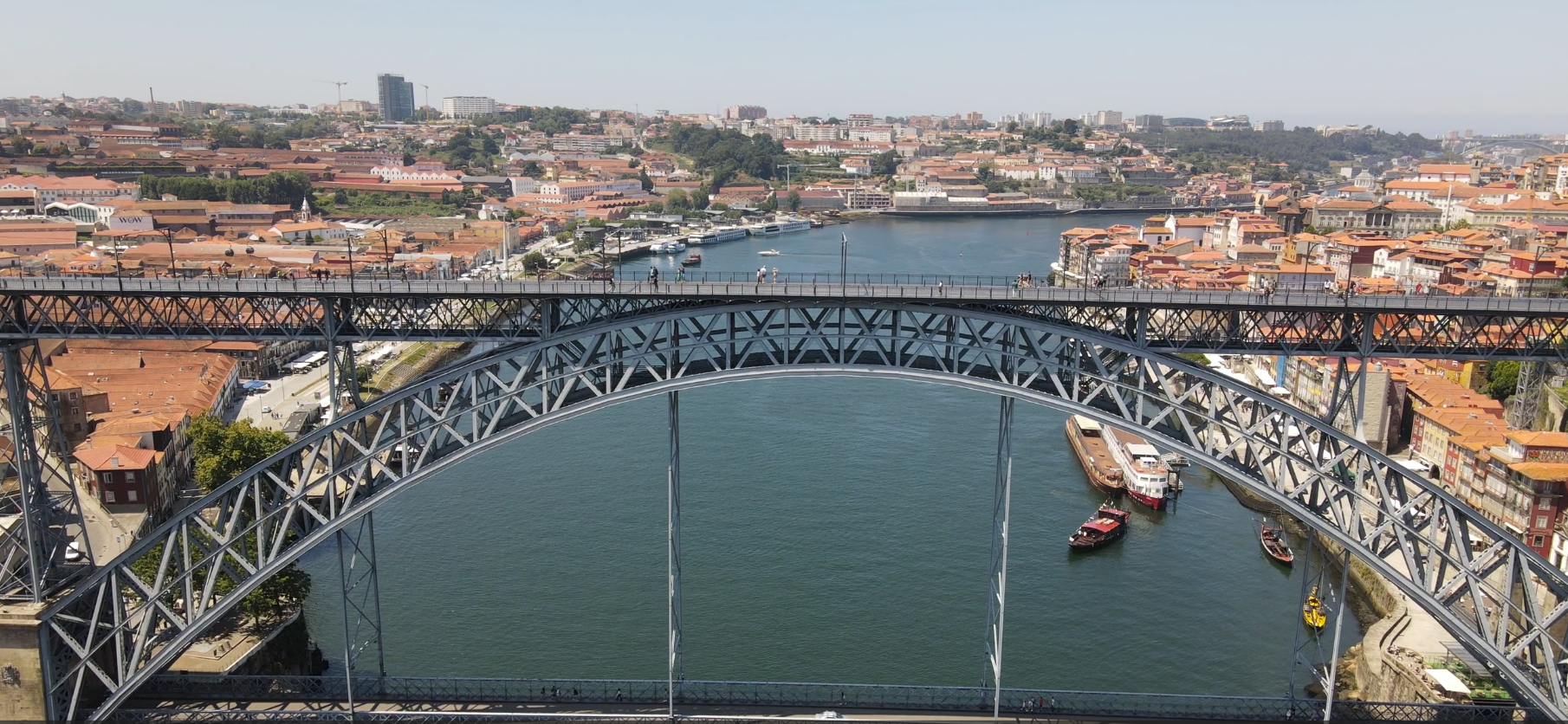 Francesinha and the Douro river, Porto